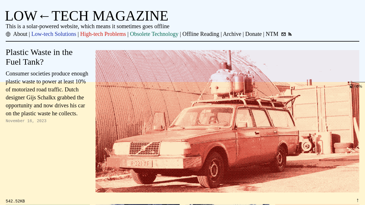 LOW←TECH MAGAZINE